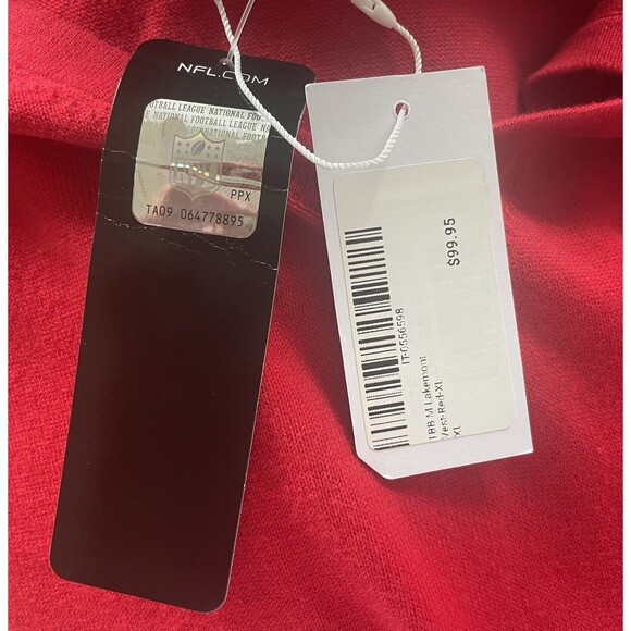 Tampa Bay Buccaneers Cutter & Buck Crew Neck Sweater Vest Red Size XL NFL - Picture 8 of 8